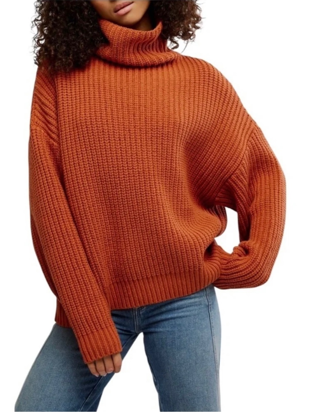 NWT Free People Swim Too Deep Pullover Sweater Size XS